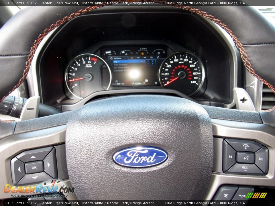 2017 Ford F150 SVT Raptor SuperCrew 4x4 Gauges Photo #23