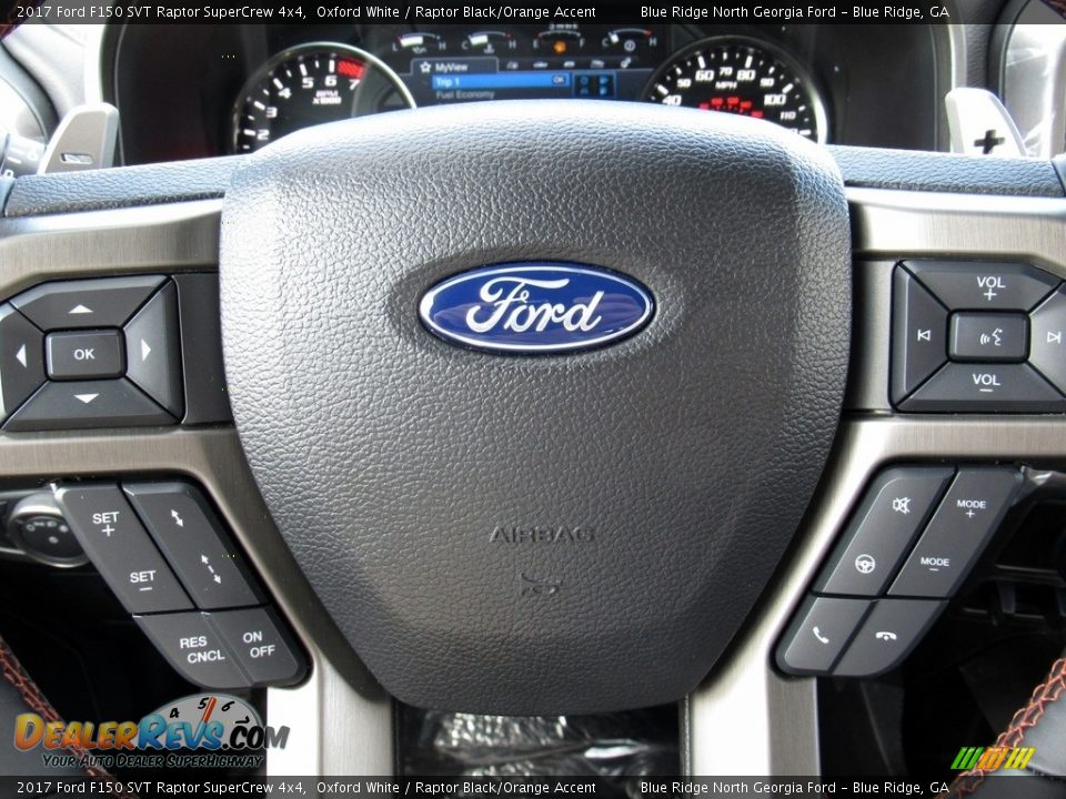 Controls of 2017 Ford F150 SVT Raptor SuperCrew 4x4 Photo #32