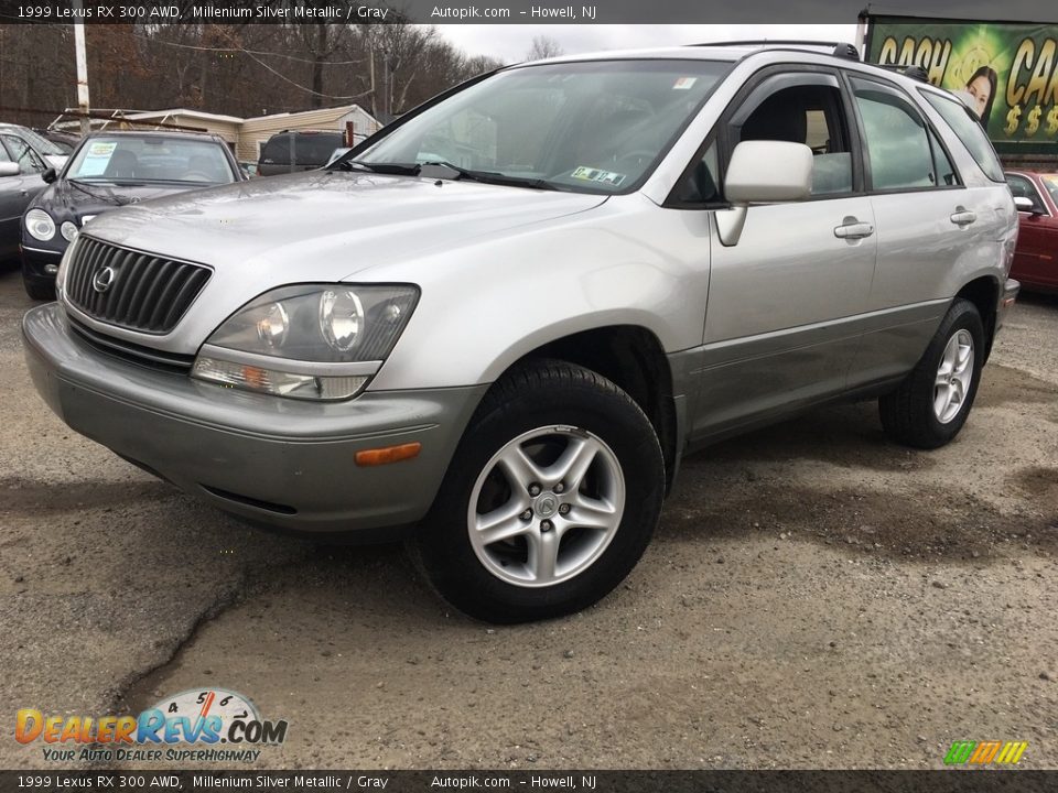1999 Lexus RX 300 AWD Millenium Silver Metallic / Gray Photo #1