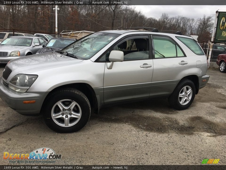 1999 Lexus RX 300 AWD Millenium Silver Metallic / Gray Photo #2