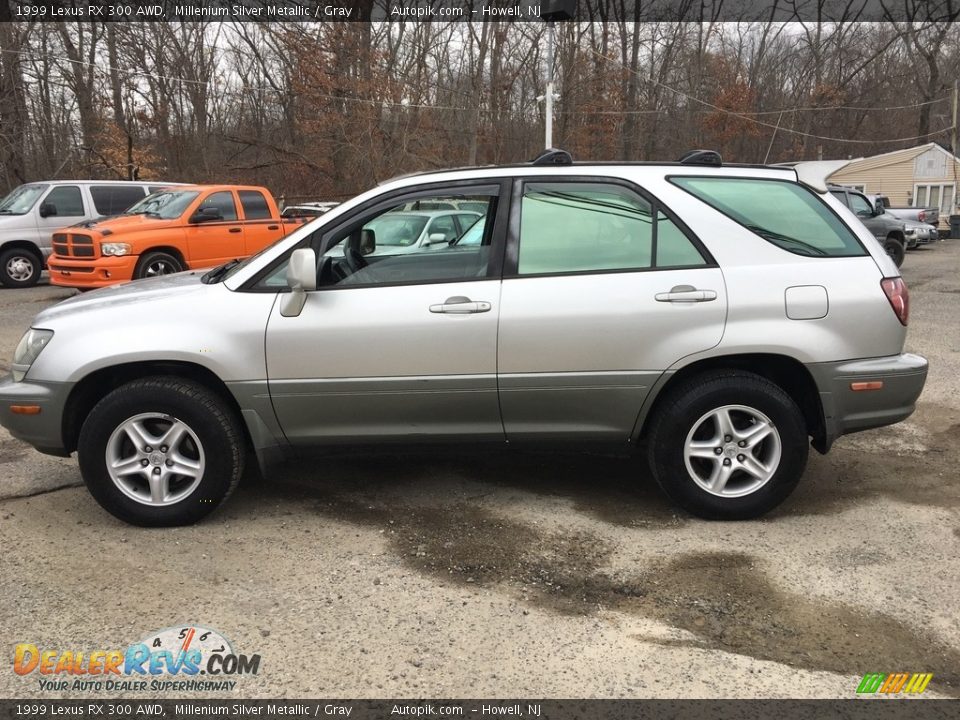 1999 Lexus RX 300 AWD Millenium Silver Metallic / Gray Photo #3