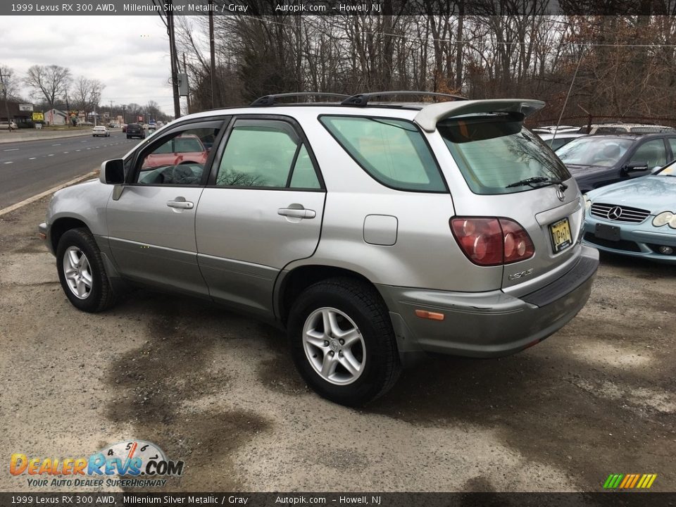 1999 Lexus RX 300 AWD Millenium Silver Metallic / Gray Photo #4