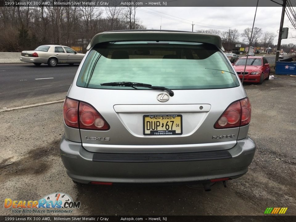 1999 Lexus RX 300 AWD Millenium Silver Metallic / Gray Photo #5
