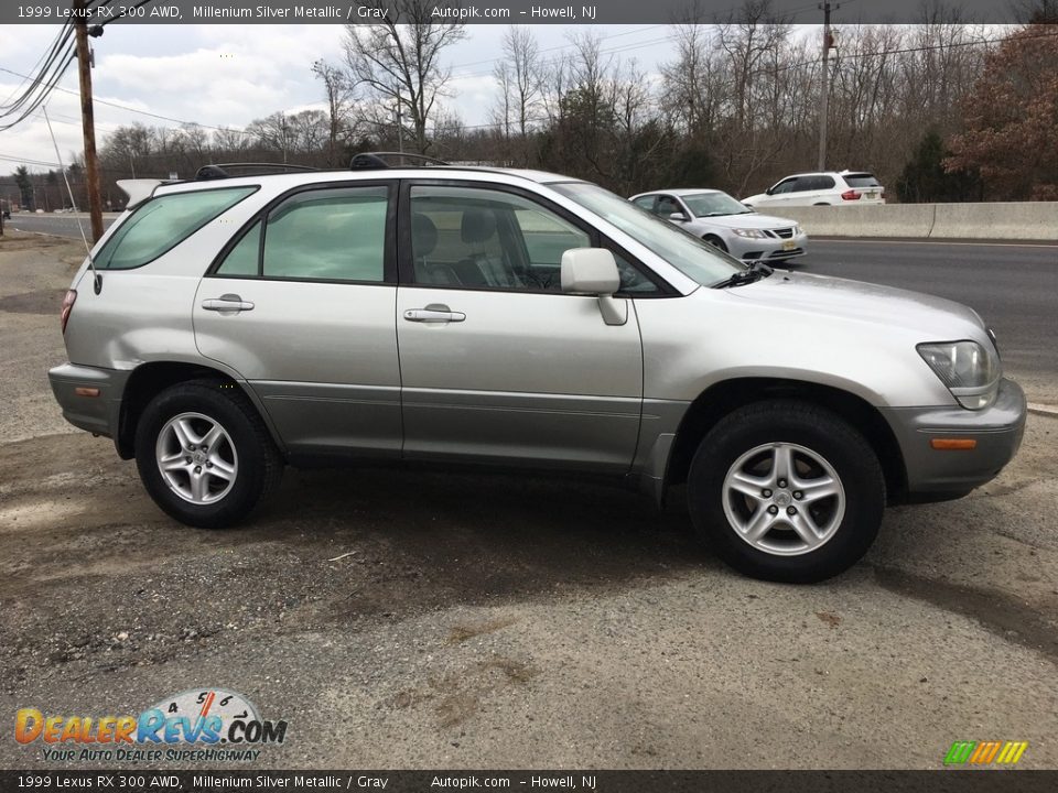 1999 Lexus RX 300 AWD Millenium Silver Metallic / Gray Photo #7