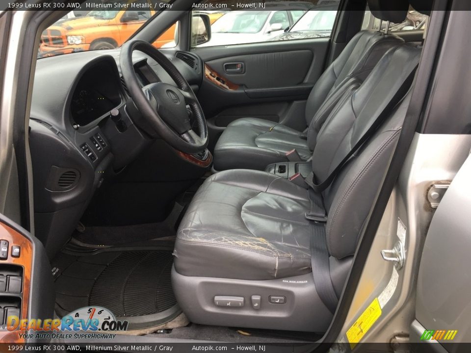 1999 Lexus RX 300 AWD Millenium Silver Metallic / Gray Photo #17
