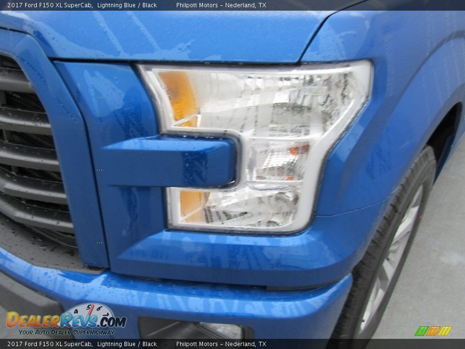2017 Ford F150 XL SuperCab Lightning Blue / Black Photo #9