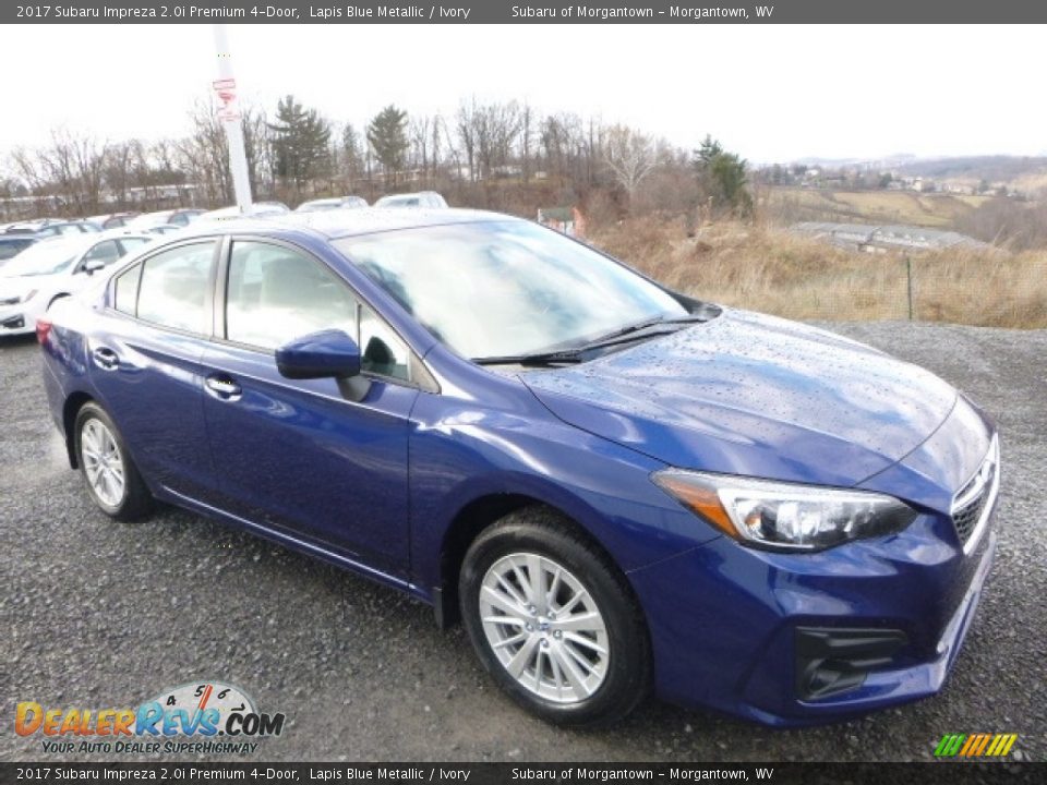 Front 3/4 View of 2017 Subaru Impreza 2.0i Premium 4-Door Photo #1