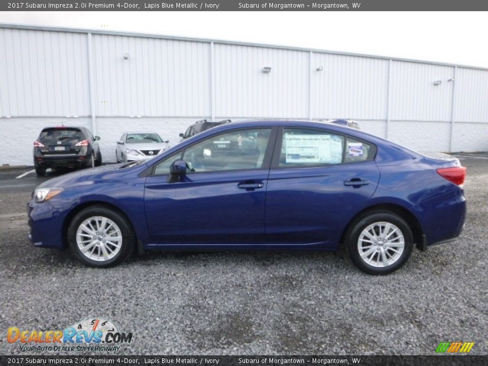Lapis Blue Metallic 2017 Subaru Impreza 2.0i Premium 4-Door Photo #10