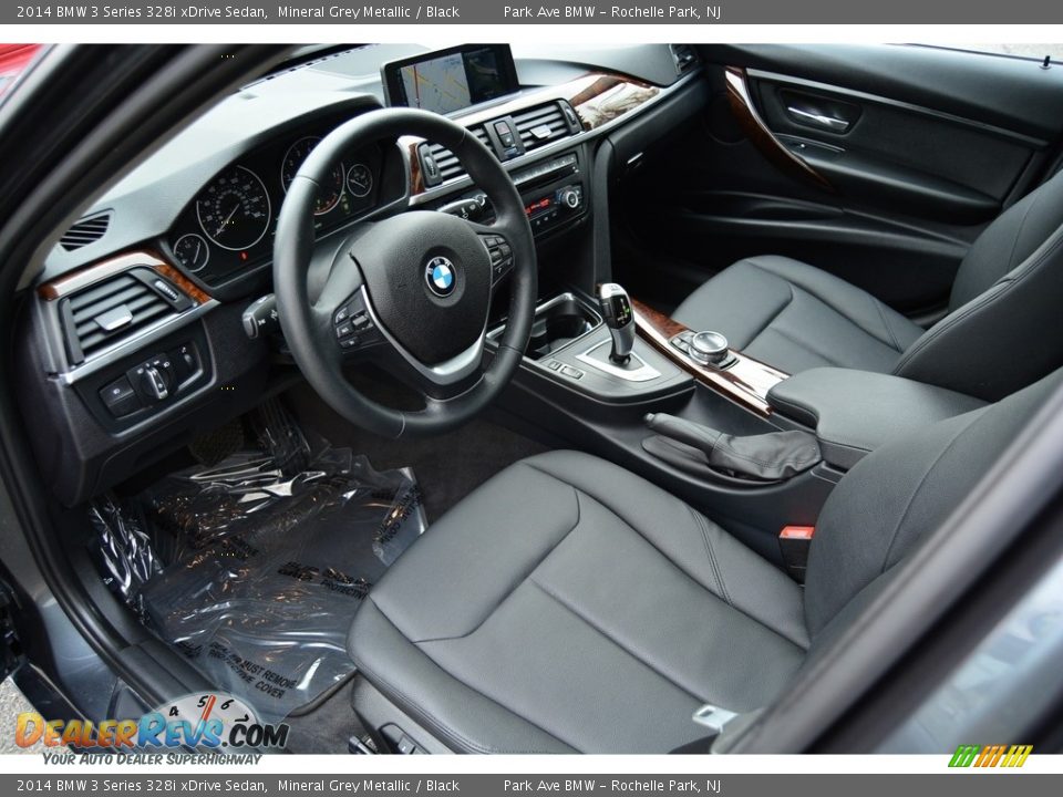 2014 BMW 3 Series 328i xDrive Sedan Mineral Grey Metallic / Black Photo #10