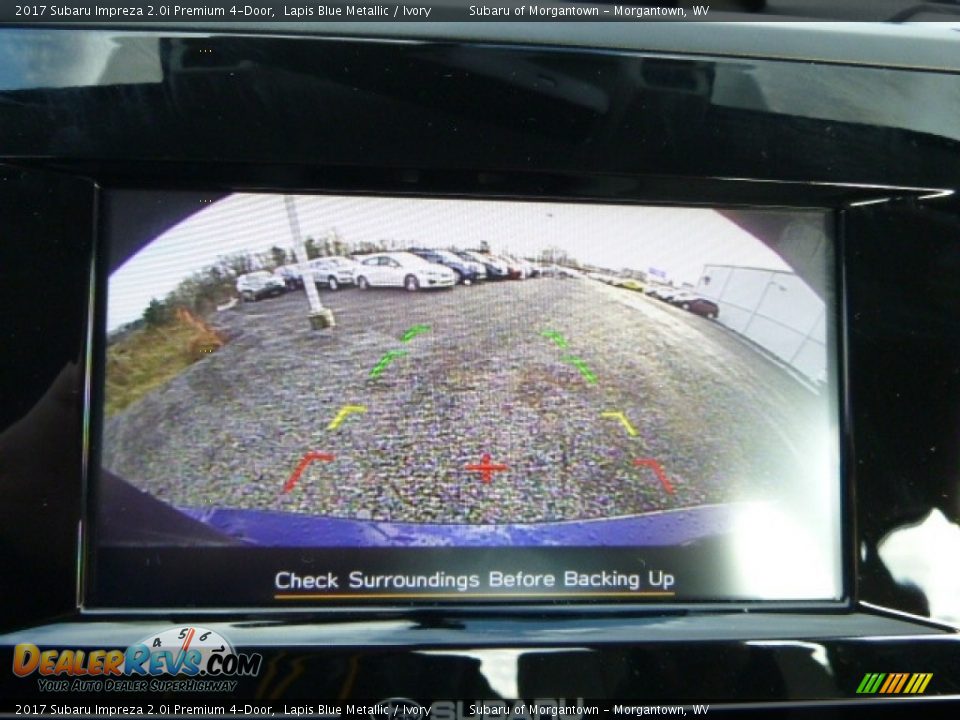 2017 Subaru Impreza 2.0i Premium 4-Door Lapis Blue Metallic / Ivory Photo #17