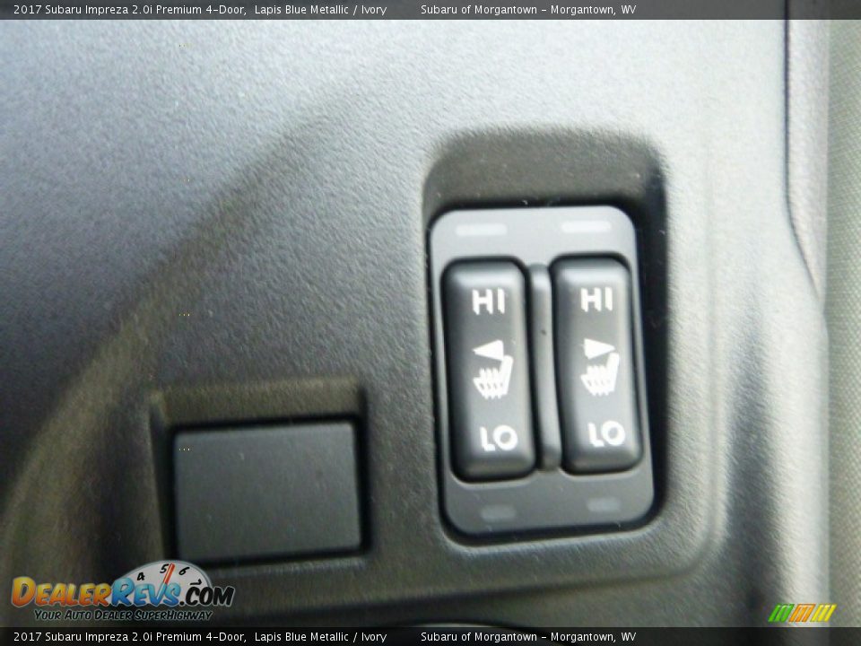 2017 Subaru Impreza 2.0i Premium 4-Door Lapis Blue Metallic / Ivory Photo #18