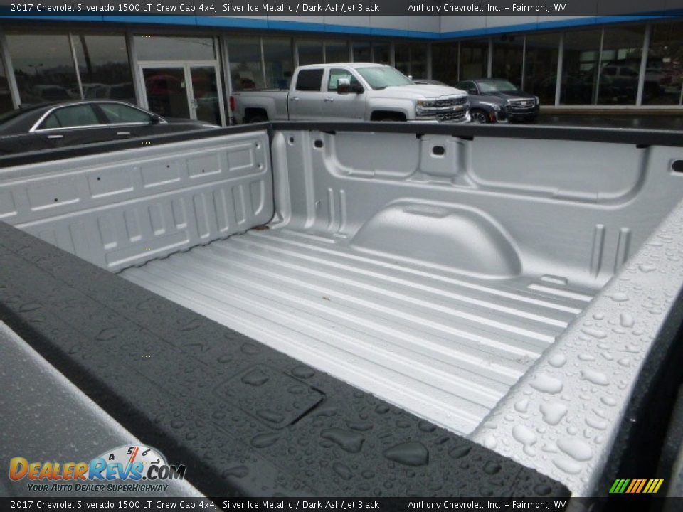 2017 Chevrolet Silverado 1500 LT Crew Cab 4x4 Silver Ice Metallic / Dark Ash/Jet Black Photo #6