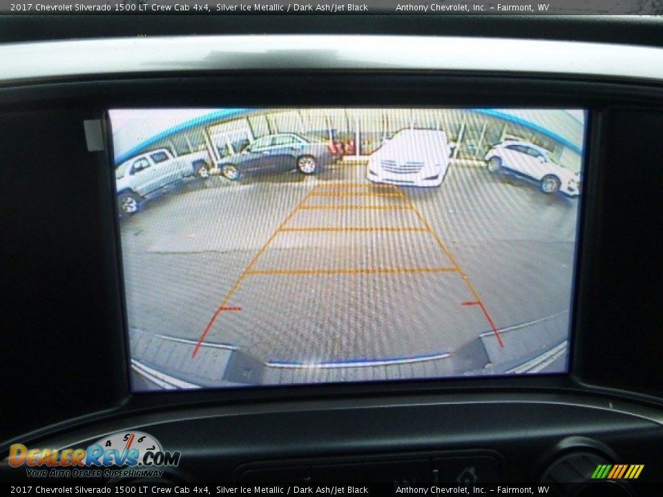 2017 Chevrolet Silverado 1500 LT Crew Cab 4x4 Silver Ice Metallic / Dark Ash/Jet Black Photo #19