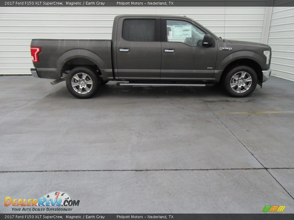 2017 Ford F150 XLT SuperCrew Magnetic / Earth Gray Photo #3