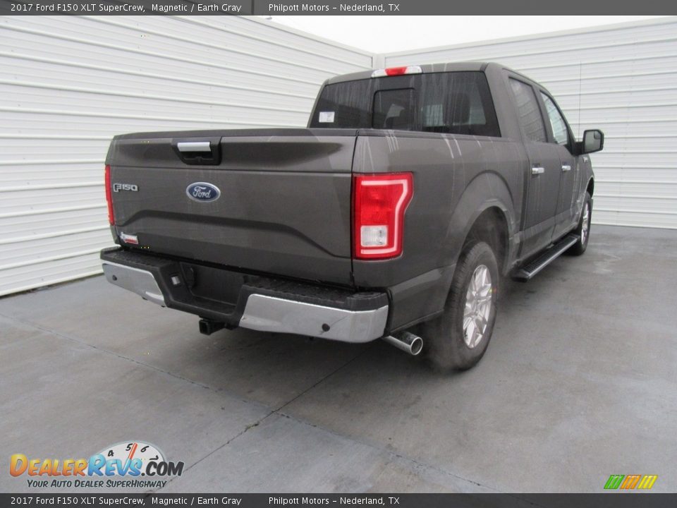2017 Ford F150 XLT SuperCrew Magnetic / Earth Gray Photo #4