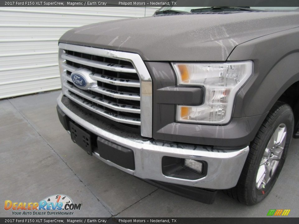 2017 Ford F150 XLT SuperCrew Magnetic / Earth Gray Photo #10
