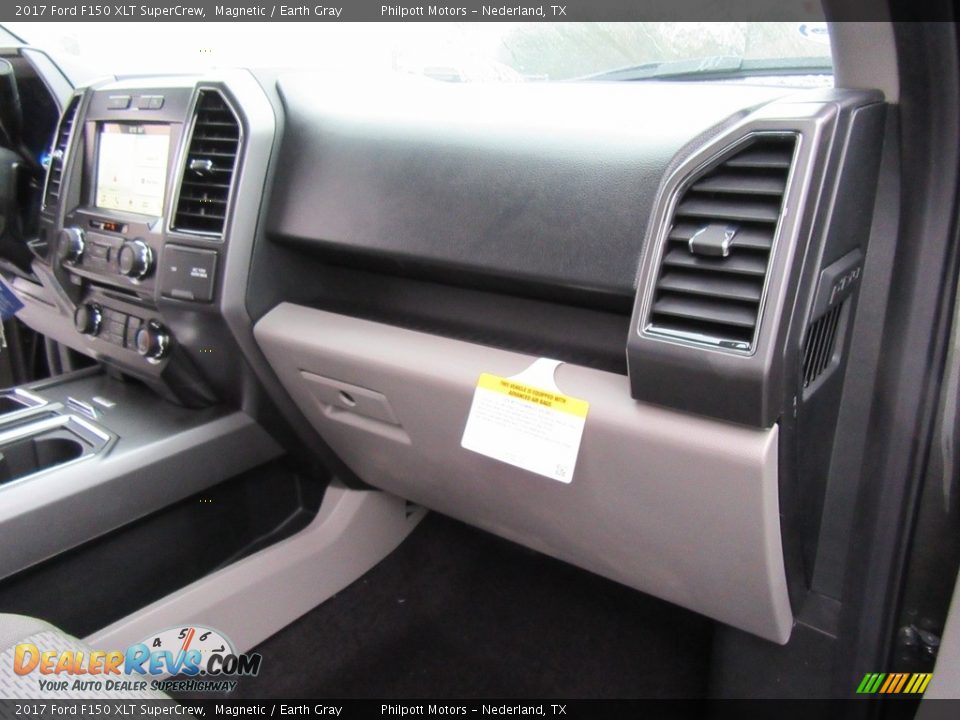 2017 Ford F150 XLT SuperCrew Magnetic / Earth Gray Photo #17