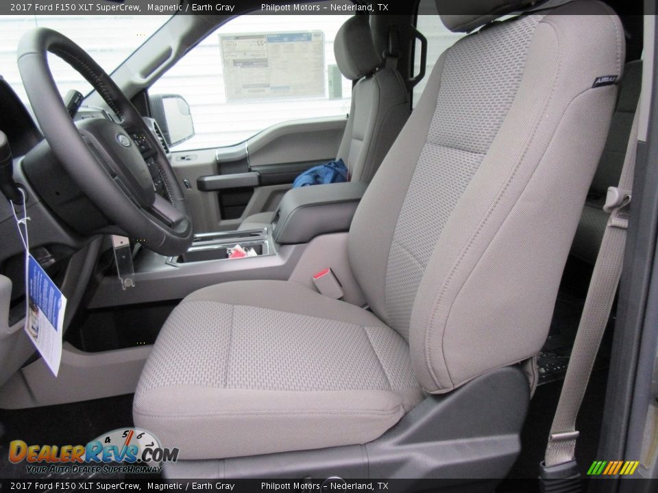 2017 Ford F150 XLT SuperCrew Magnetic / Earth Gray Photo #22