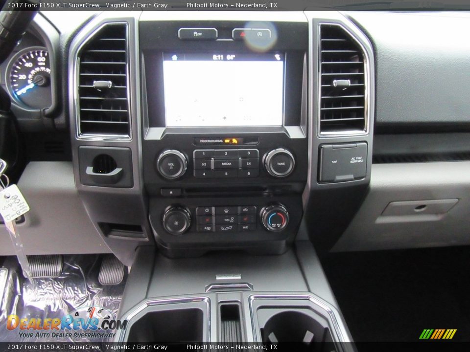 2017 Ford F150 XLT SuperCrew Magnetic / Earth Gray Photo #25