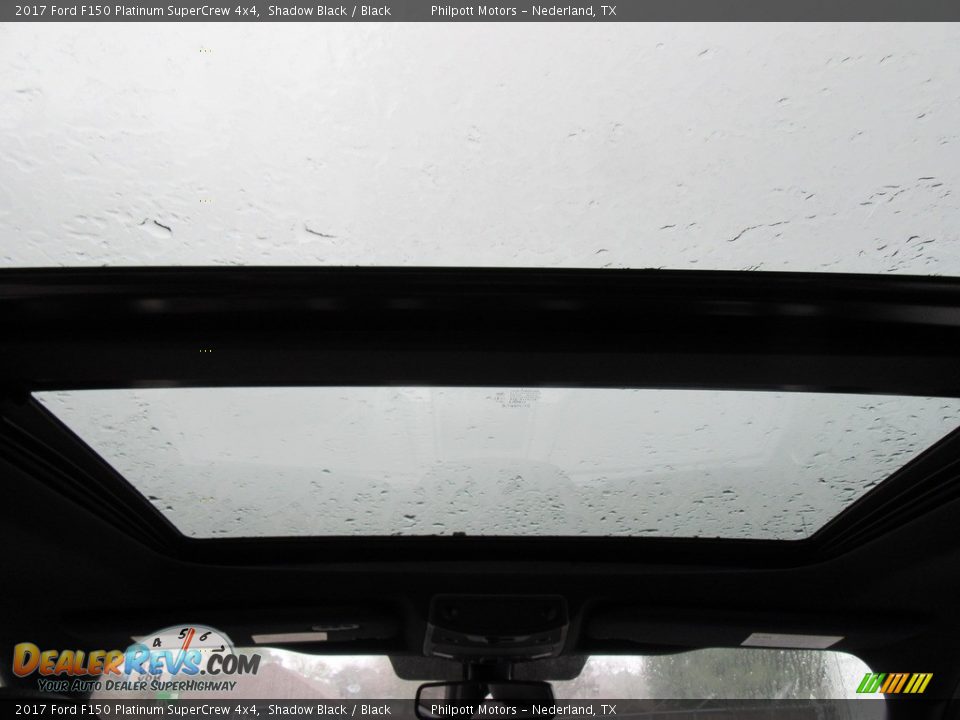2017 Ford F150 Platinum SuperCrew 4x4 Shadow Black / Black Photo #23