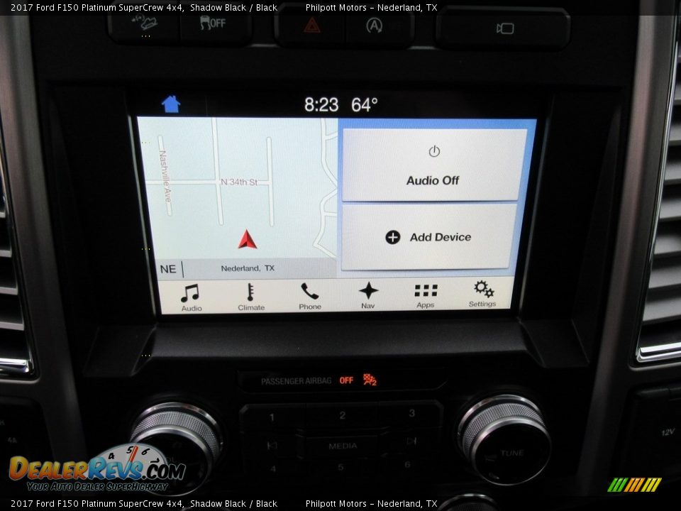 2017 Ford F150 Platinum SuperCrew 4x4 Shadow Black / Black Photo #26