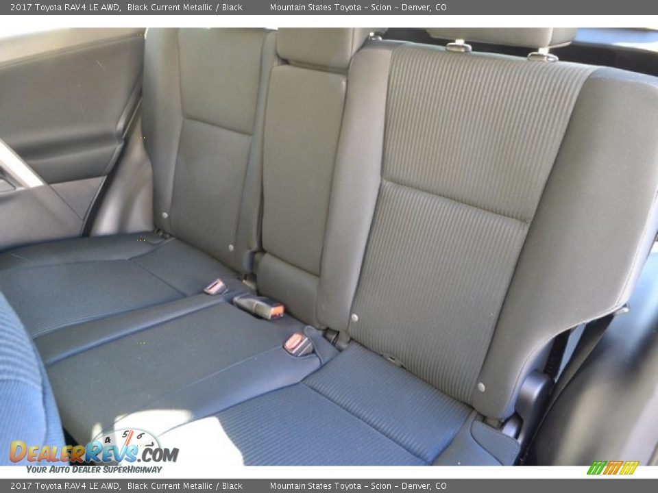 2017 Toyota RAV4 LE AWD Black Current Metallic / Black Photo #7