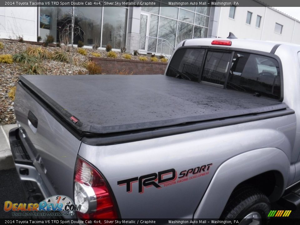 2014 Toyota Tacoma V6 TRD Sport Double Cab 4x4 Silver Sky Metallic / Graphite Photo #5