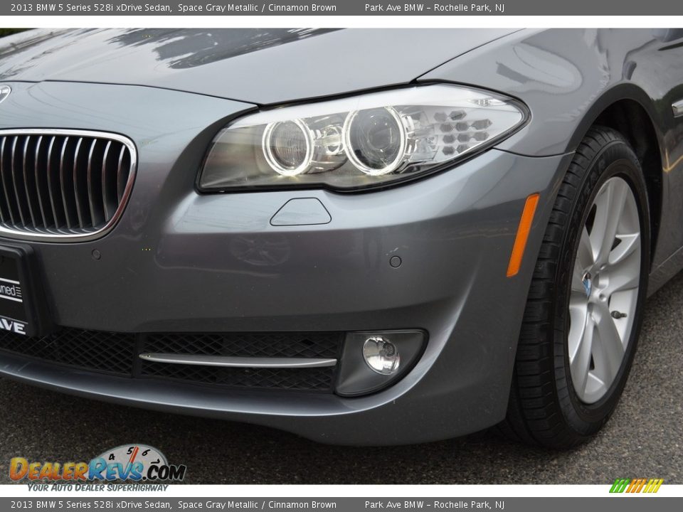 2013 BMW 5 Series 528i xDrive Sedan Space Gray Metallic / Cinnamon Brown Photo #30