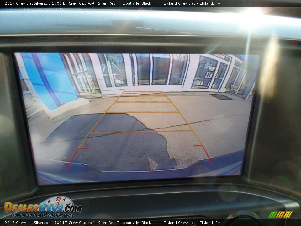 2017 Chevrolet Silverado 1500 LT Crew Cab 4x4 Siren Red Tintcoat / Jet Black Photo #30