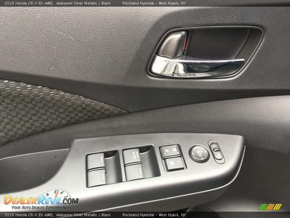 2016 Honda CR-V EX AWD Alabaster Silver Metallic / Black Photo #8