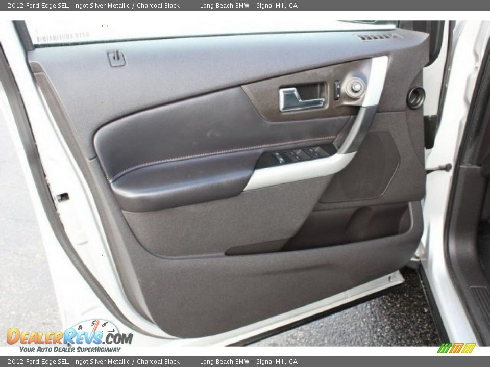 2012 Ford Edge SEL Ingot Silver Metallic / Charcoal Black Photo #8