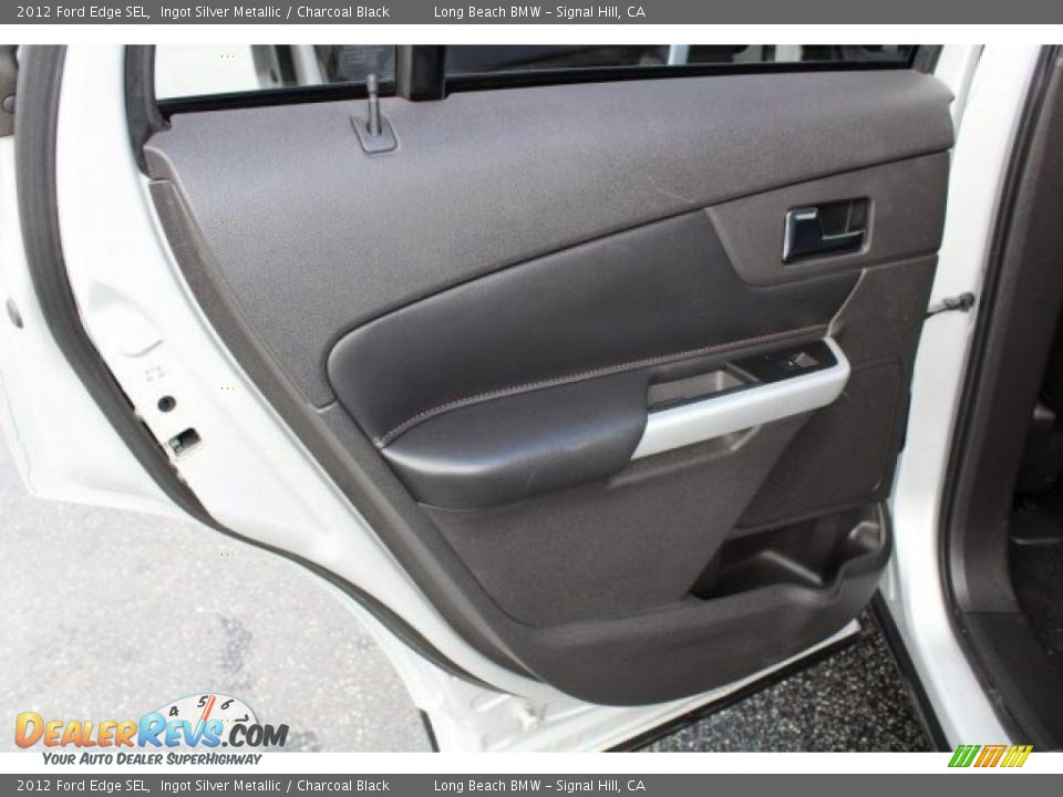 2012 Ford Edge SEL Ingot Silver Metallic / Charcoal Black Photo #11