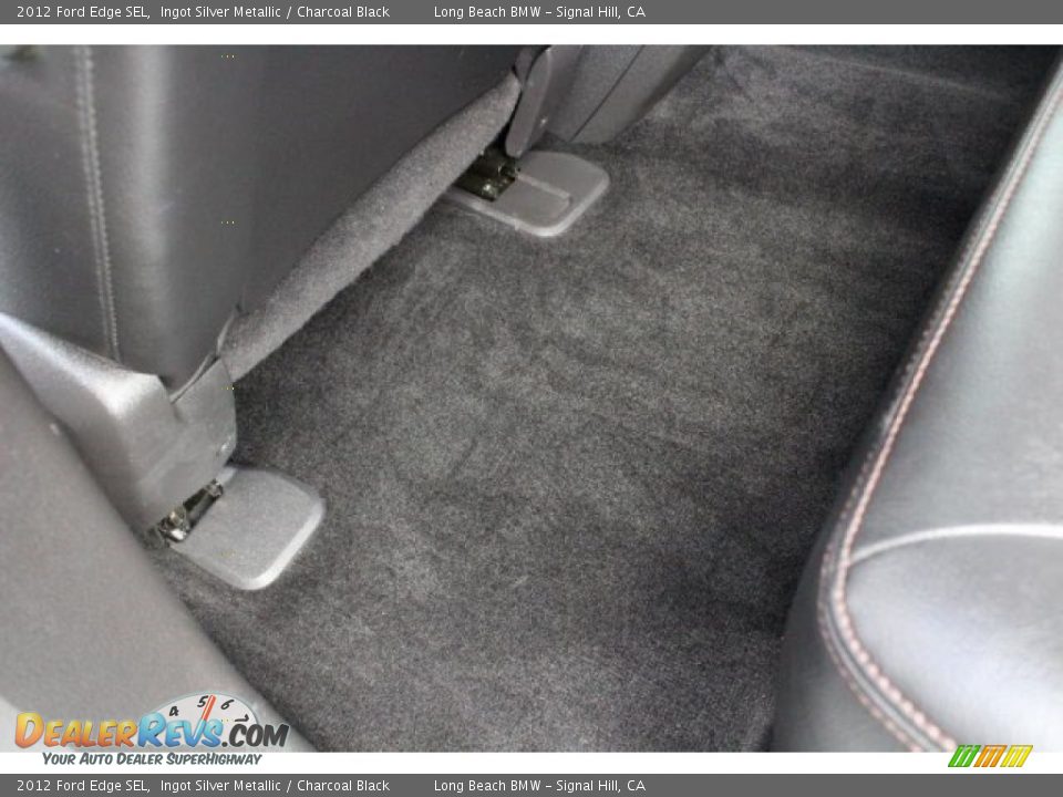 2012 Ford Edge SEL Ingot Silver Metallic / Charcoal Black Photo #12