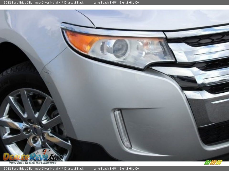 2012 Ford Edge SEL Ingot Silver Metallic / Charcoal Black Photo #18
