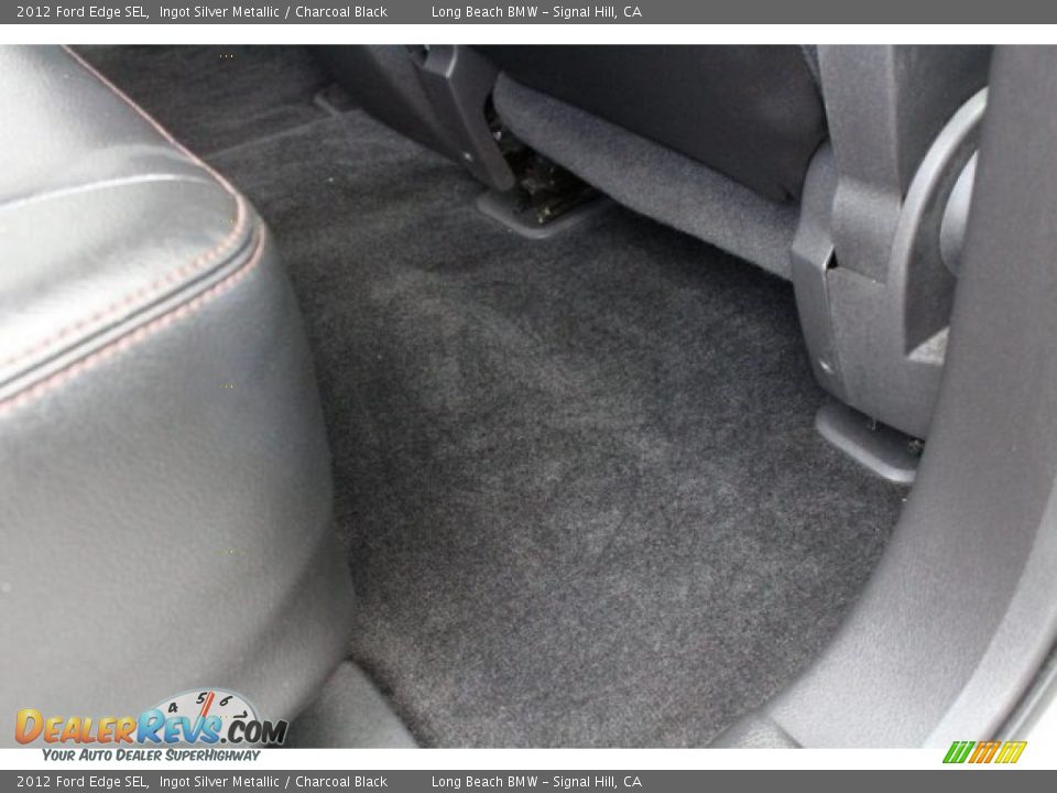 2012 Ford Edge SEL Ingot Silver Metallic / Charcoal Black Photo #26