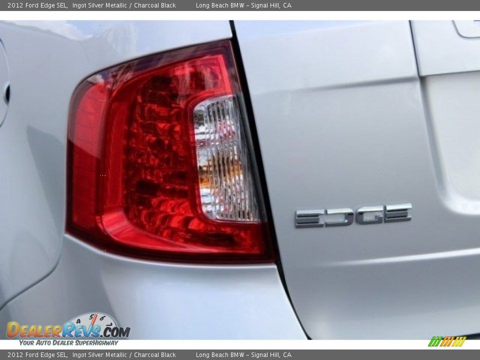 2012 Ford Edge SEL Ingot Silver Metallic / Charcoal Black Photo #31
