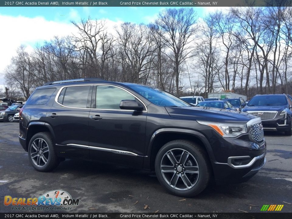 2017 GMC Acadia Denali AWD Iridium Metallic / Jet Black Photo #3