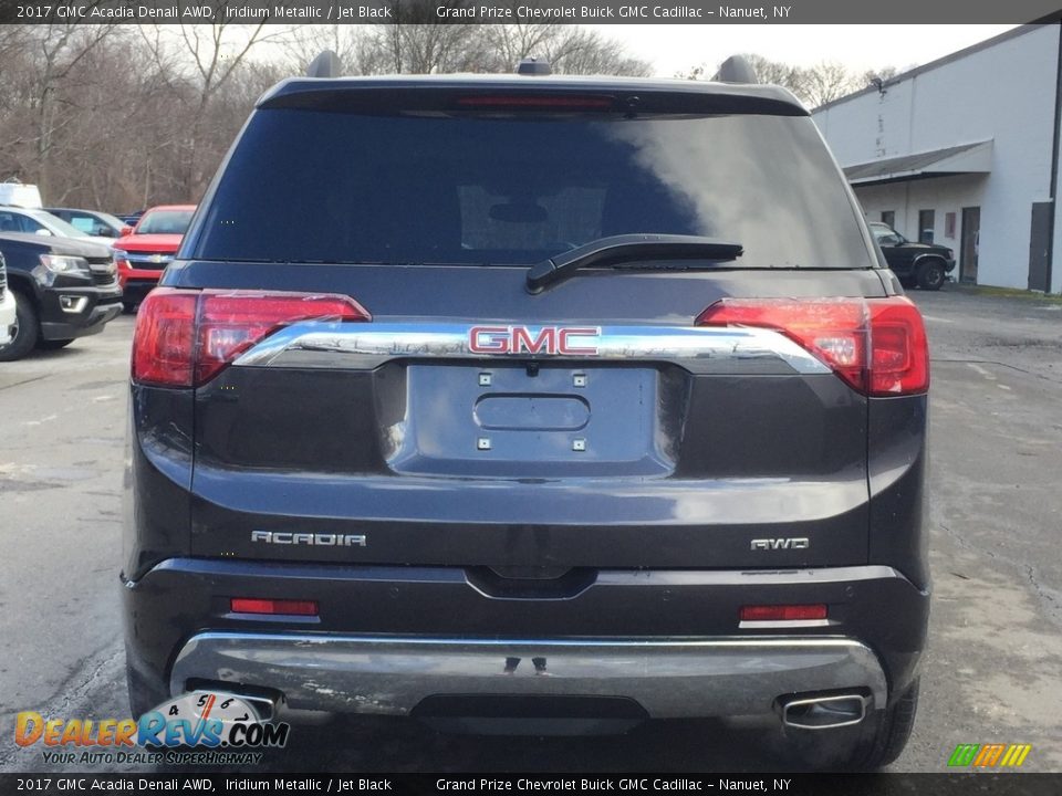 2017 GMC Acadia Denali AWD Iridium Metallic / Jet Black Photo #5