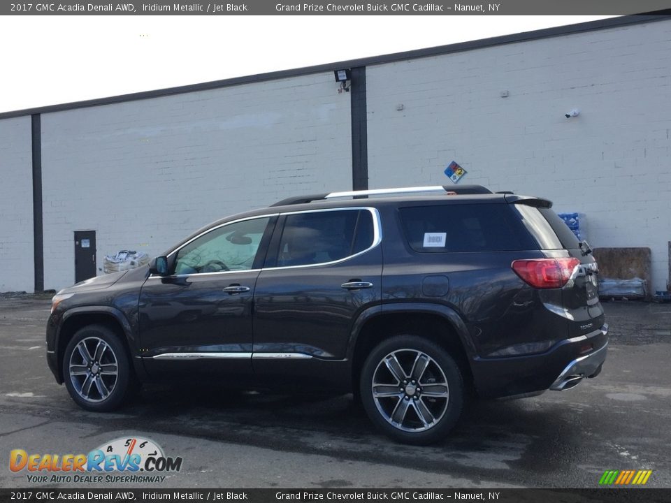 2017 GMC Acadia Denali AWD Iridium Metallic / Jet Black Photo #6