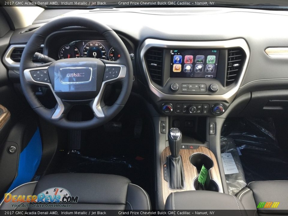 2017 GMC Acadia Denali AWD Iridium Metallic / Jet Black Photo #8