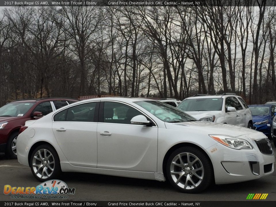 White Frost Tricoat 2017 Buick Regal GS AWD Photo #3