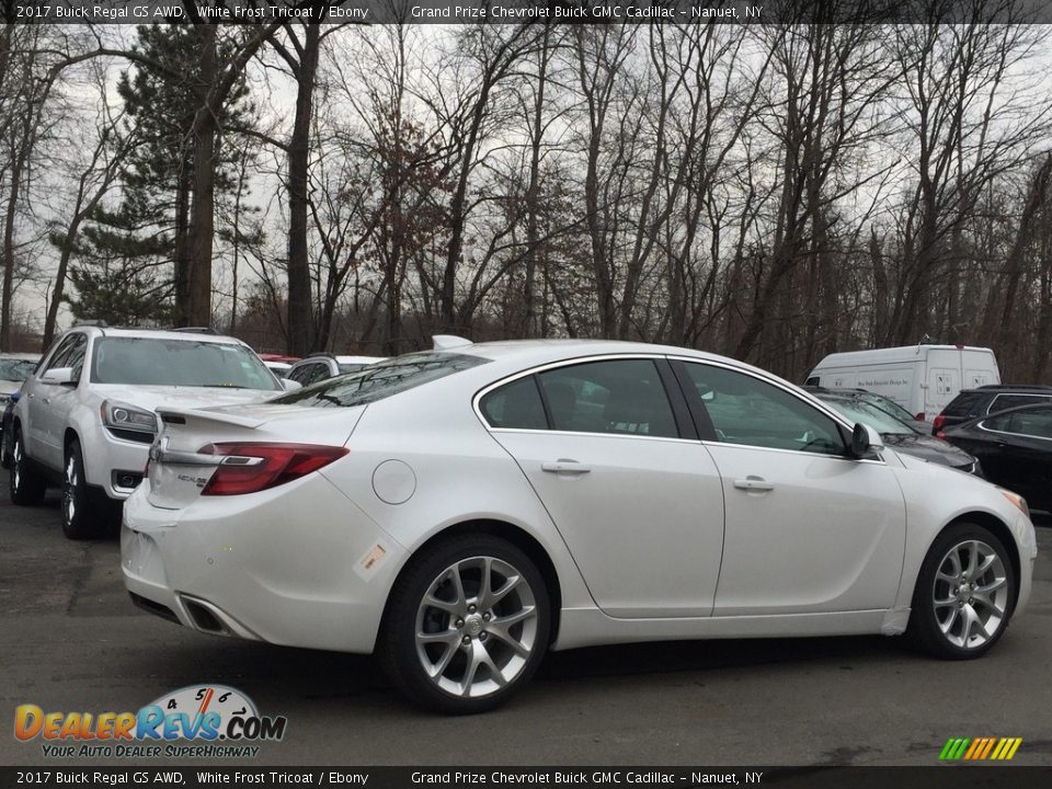 2017 Buick Regal GS AWD White Frost Tricoat / Ebony Photo #4