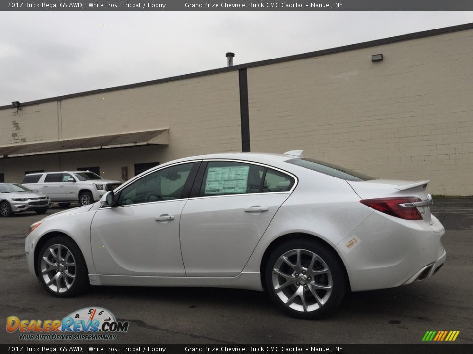 2017 Buick Regal GS AWD White Frost Tricoat / Ebony Photo #6