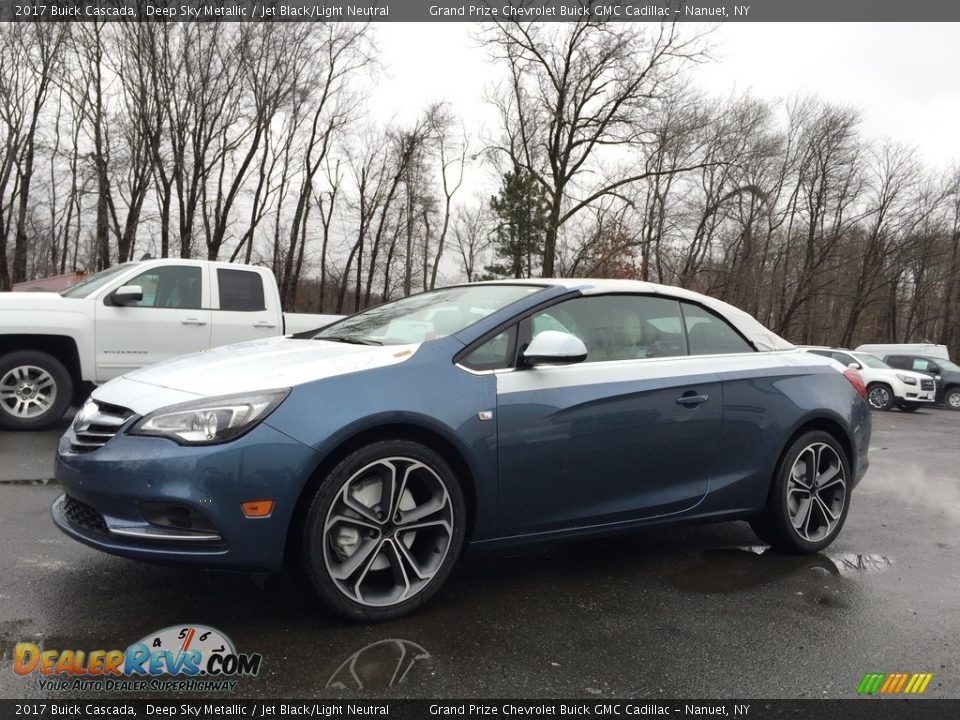 2017 Buick Cascada Deep Sky Metallic / Jet Black/Light Neutral Photo #1