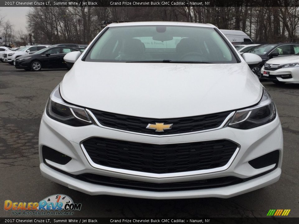 2017 Chevrolet Cruze LT Summit White / Jet Black Photo #2