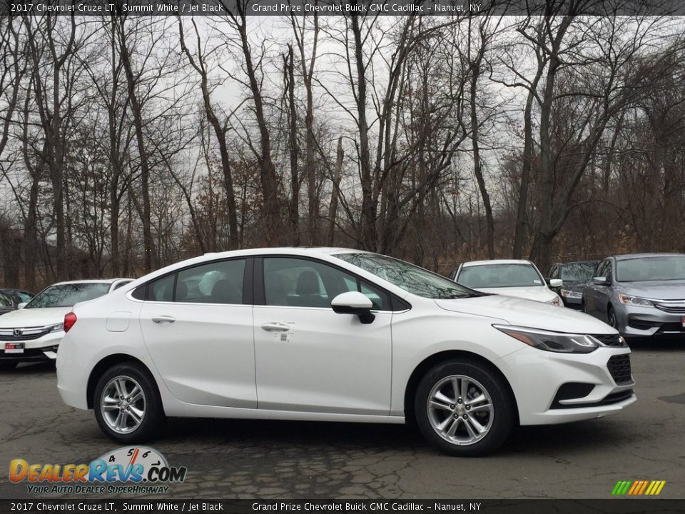2017 Chevrolet Cruze LT Summit White / Jet Black Photo #3