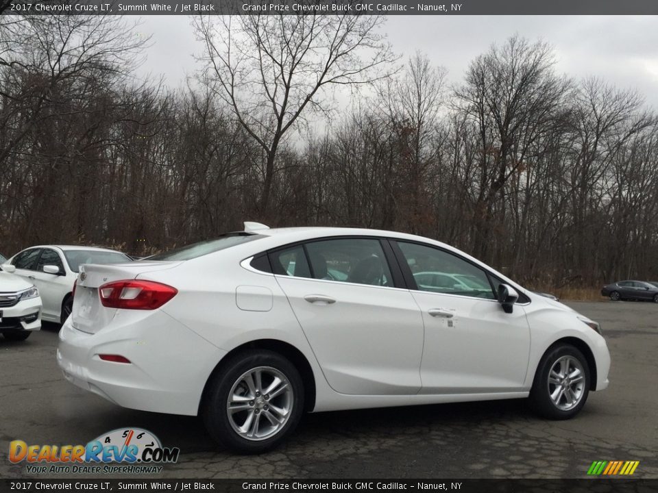 2017 Chevrolet Cruze LT Summit White / Jet Black Photo #4