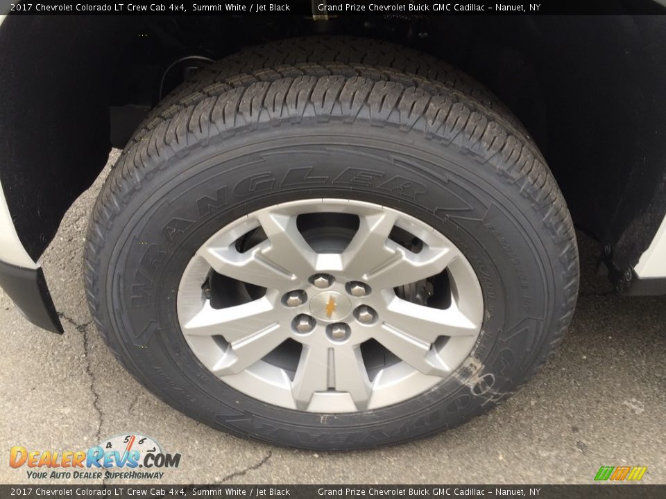 2017 Chevrolet Colorado LT Crew Cab 4x4 Summit White / Jet Black Photo #10