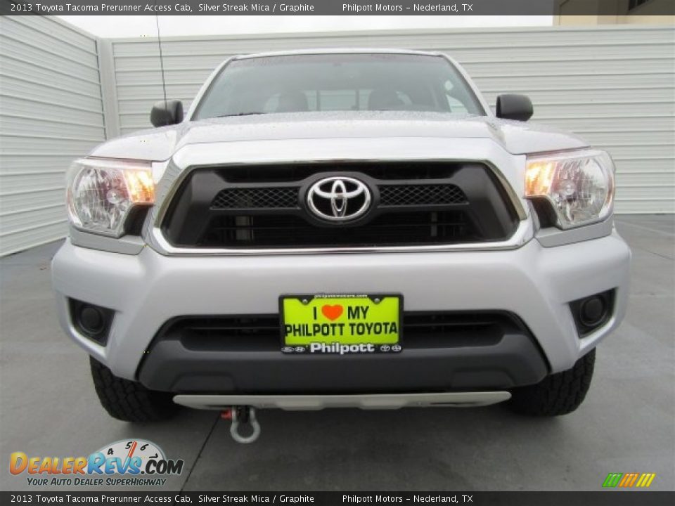 2013 Toyota Tacoma Prerunner Access Cab Silver Streak Mica / Graphite Photo #2