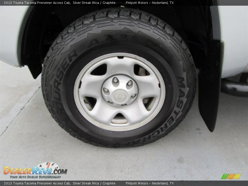 2013 Toyota Tacoma Prerunner Access Cab Silver Streak Mica / Graphite Photo #5